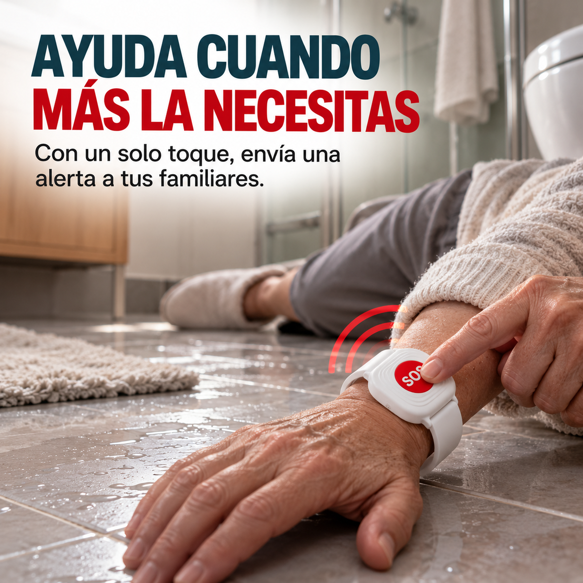 ALERA™ | Pulsera SOS de Emergencia